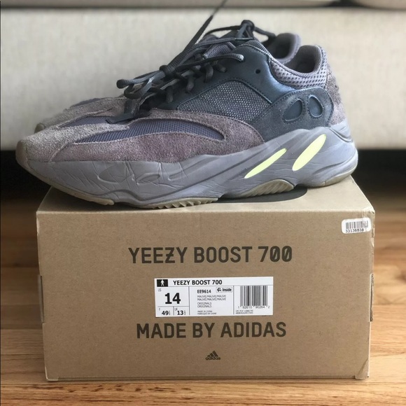 Adidas Yeezy Boost 700 Muave Size 14